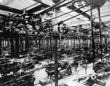 The Austin car factory at Longbridge, Birmingham, 1913. Artist: Unknown