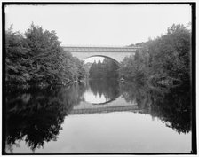 Echo Bridge, Charles River, Newton, Mass., c1901. Creator: Unknown.