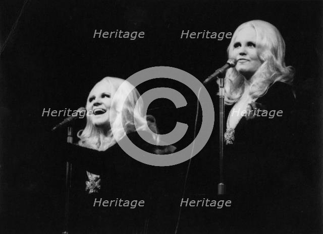 Peggy Lee, Royal Albert Hall, London, 1970. Creator: Brian Foskett.