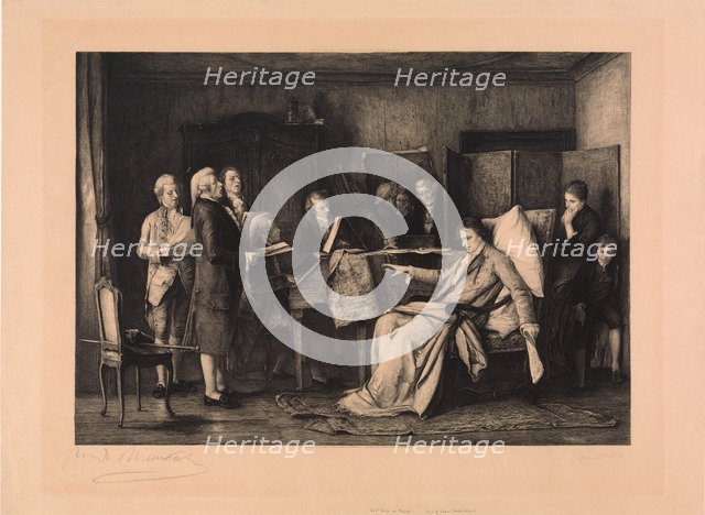 The Last Moments of Mozart.