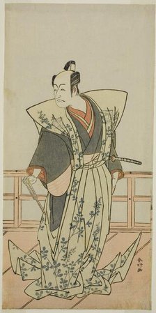 The Actor Ichikawa Danjuro V in an Unidentified Role, c. 1776. Creator: Katsukawa Shunko.