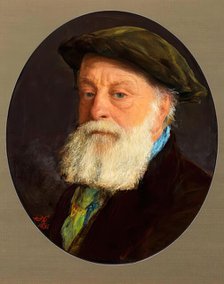 Self Portrait, 1895. Creator: James Clarke Hook.