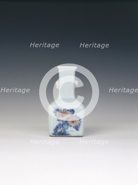 Celadon ground mallet vase, Qing dynasty, Qianlong period, China, 1736-1795. Artist: Unknown