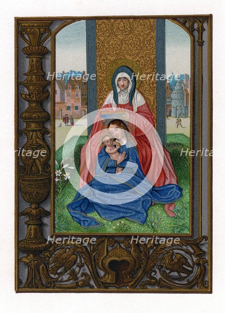 St Anne with the Virgin and child, 1516-1529. Artist: Unknown