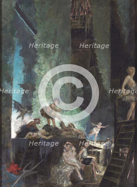 Rehearsal at Teatro alla Scala, Early 1930s. Creator: Fortuny y Madrazo, Mariano (1871-1949).