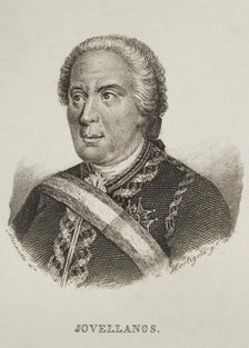 Gaspar Melchor de Jovellanos (1744-1811), Spanish neoclassical statesman, author and philosopher, 18 Creator: Pedro Hortigosa.