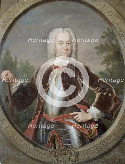 Portrait of Gustaaf Willem, Baron van Imhoff, Governor-General of the Dutch East India Company, 1742 Creator: Jan Maurits Quinkhard.