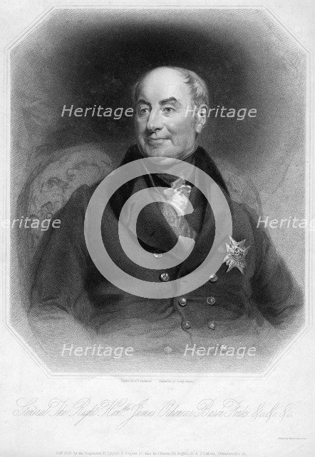 'General James Ochoncar', 1837.Artist: James Ochoncar