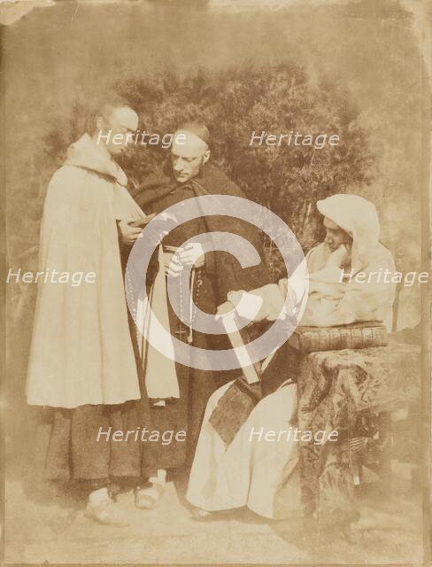 William Borthwick Johnstone, William Leighton Leith and David Scott, 1845. Creator: Hill & Adamson.