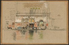 The Palace; white and pink, 1879/1880. Creator: James Abbott McNeill Whistler.