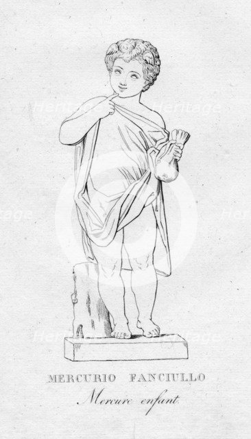 'Mercurio Fanciulo (Mercure enfant)', c1850. Artist: Unknown.