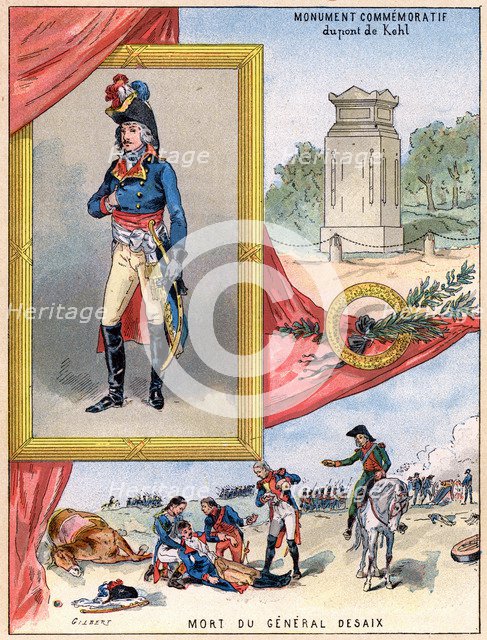 Louis Charles Antoine Desaix, French General and military leader, 1898. Artist: Gilbert