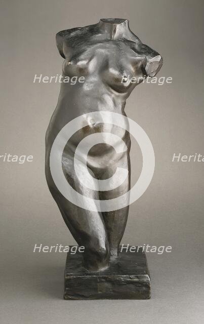 Torso of 'Peace', Study for 'Abundance' for 'The Triumph of the Republic', Probably cast later. Creator: Jules Dalou.