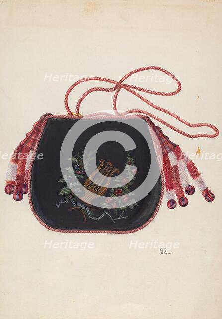 Handbag, c. 1938. Creator: Josephine C. Romano.