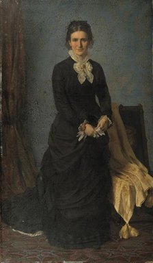 Kammerherreinde Caroline Amalie Meldahl, née Ræder, 1881. Creator: Jorgen Pedersen Roed.