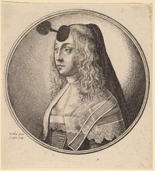 Woman of Antwerp, 1643. Creator: Wenceslaus Hollar.