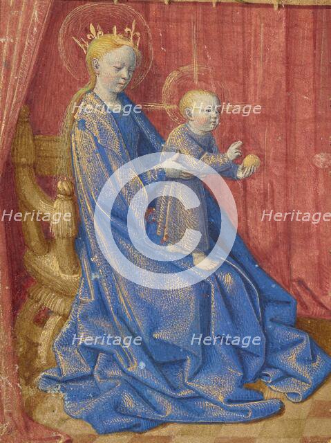 Hours of Simon de Varie, 1455. Creator: Jean Fouquet.