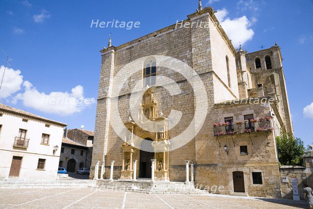 The church in Penaranda de Duero, Spain, 2007. Artist: Samuel Magal