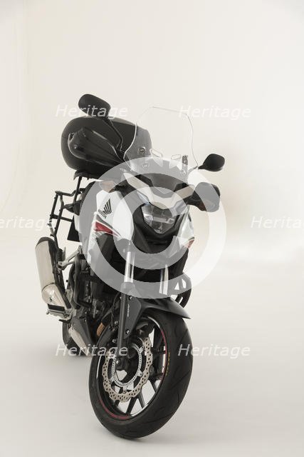 2016 Honda 500X motorcycle. Creator: Unknown.