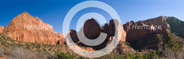 Zion National Park Panorama, Utah. Creator: Tom Artin.