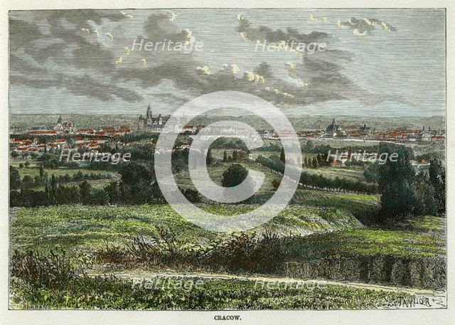 Cracow, Poland, c1880.Artist: Taylor