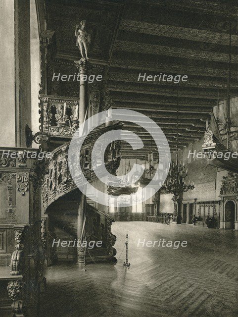 'Bremen - Hall in the Town Hall', 1931. Artist: Kurt Hielscher.