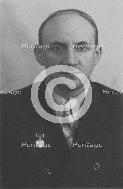 Boris Evseyevich Chertok Artist: Anonymous  