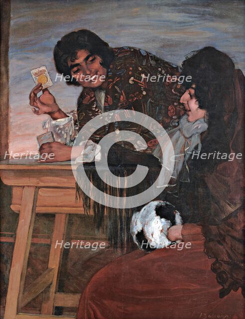 La mejor suerte (Good fortune). Creator: Zuloaga y Zabaleto, Ignacio (1870-1945).