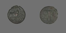 Coin Depicting a Horse, 320-250 BCE. Creator: Unknown.