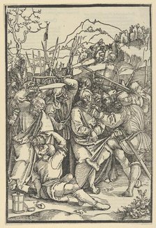 The Arrest of Christ, from Speculum passionis domini nostri Ihesu Christi, 1507. Creator: Hans Schäufelein the Elder.