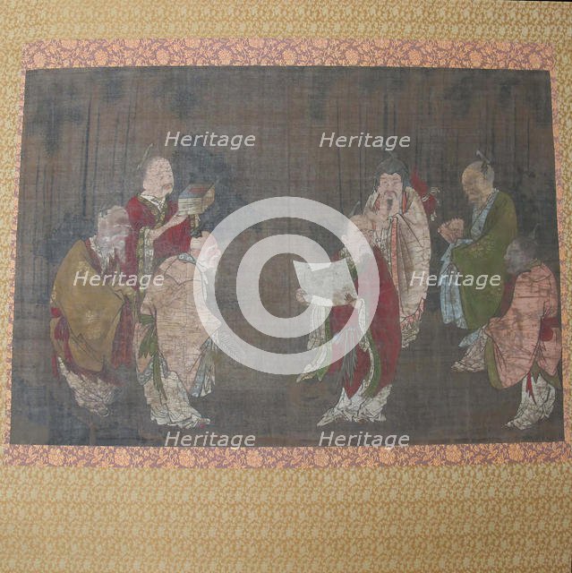 Seven Sages of the Bamboo Grove. Creator: Unknown.