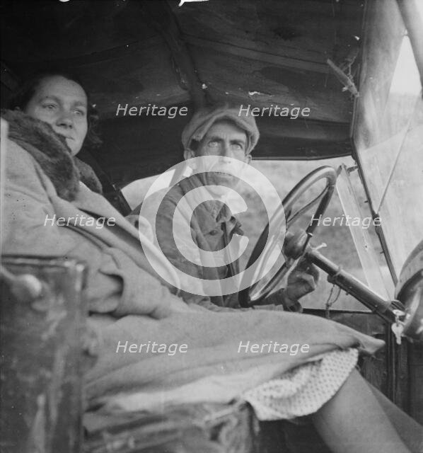 Once a Missouri farmer, now a migratory farm laborer on the Pacific Coast, California, 1936. Creator: Dorothea Lange.