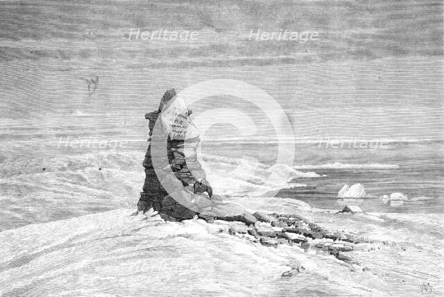 American Franklin Search Expedition - monument erected over the grave of Lt. John Irving, R.N., 1881 Creator: Unknown.