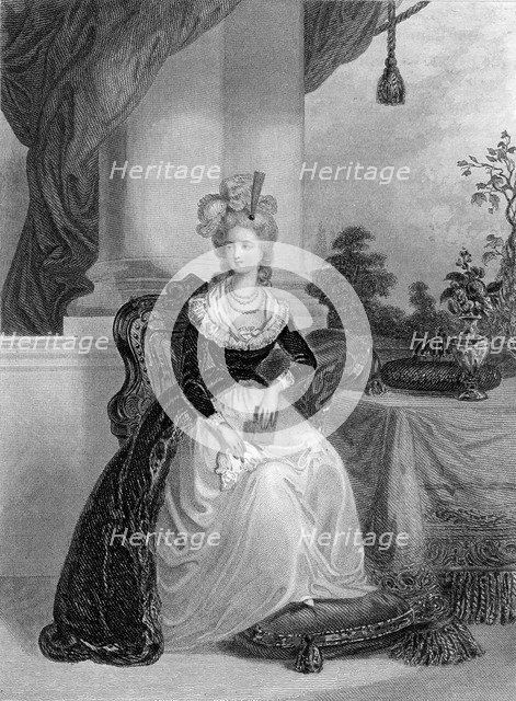 Marie Antoinette, Queen of France and Navarre, c1840-1860.Artist: WH Mote