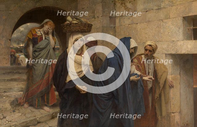 The Holy Women Returning from Christ's Grave, 1893. Creator: Pierre Jean van der Ouderaa.