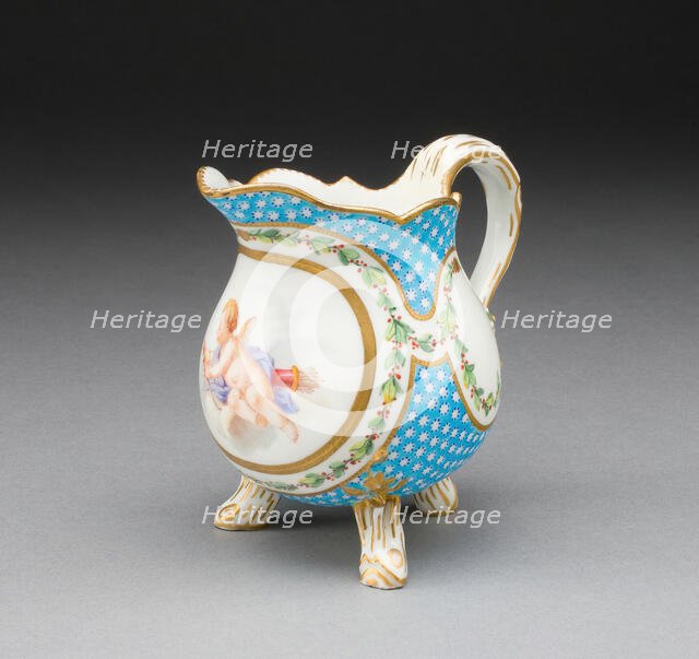 Creamer (from a tea service), Sèvres, 1770. Creators: Sèvres Porcelain Manufactory, Jacques Fontaine.