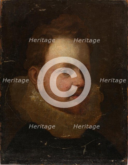 Head of a Gentleman after van Dyck. Creator: Miner Kilbourne Kellogg.