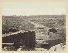 Ruins of Stone Bridge, Bull Run, March 1862. Creators: Barnard & Gibson, George N. Barnard, James F. Gibson.
