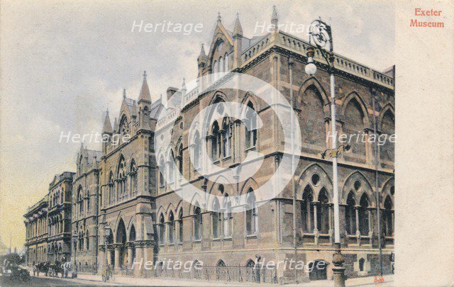 Exeter Museum, Devon, c1905. Artist: Unknown.