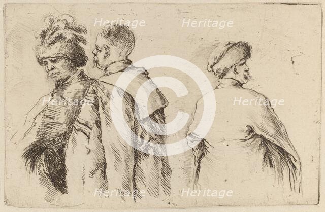 Three Hungarians. Creator: Stefano della Bella.