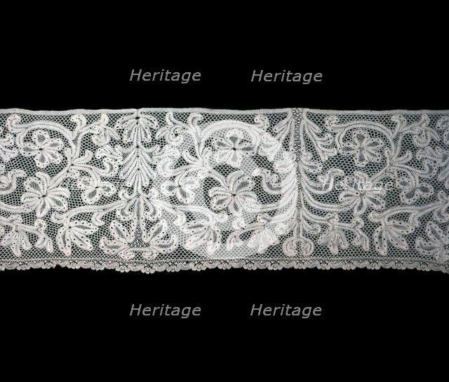 Flounce, Italy, 1701/50. Creator: Unknown.