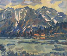 Popradské Pleso, c1939. Creator: Gustav Mally.