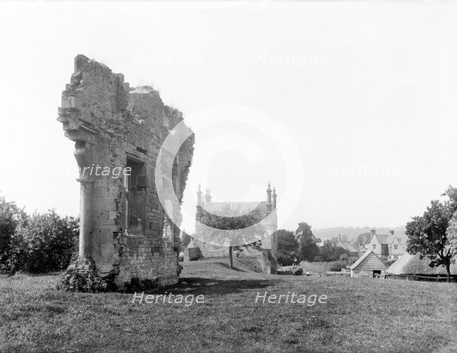 Ruins of Campden House, Chipping Campden, Gloucestershire, 1908. Artist: Henry Taunt.