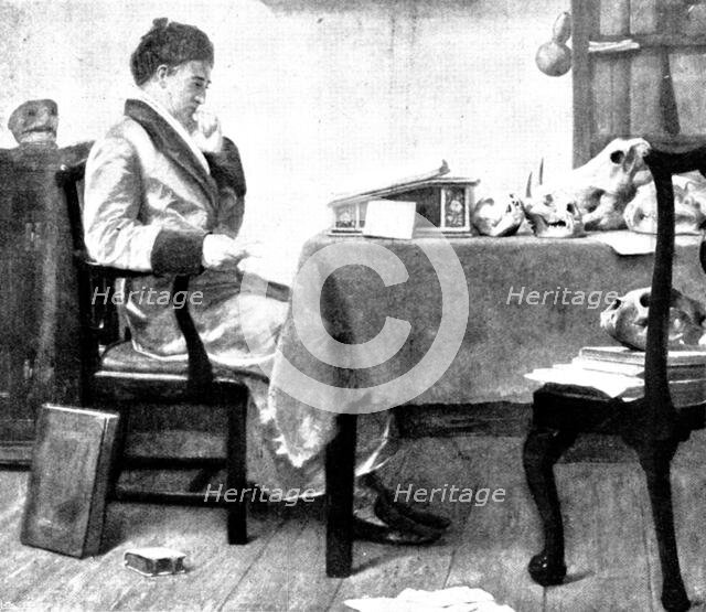 "Of Making Many Books There is No End, and Much Study is a Weariness of the Flesh", 1898. Creator: Unknown.