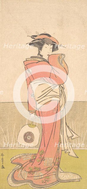 Iwai Hanshiro IV, ca. 1780. Creator: Shunsho.