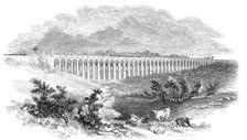 London and Brighton Railway - the Great Ouse Viaduct, 1844. Creator: Unknown.