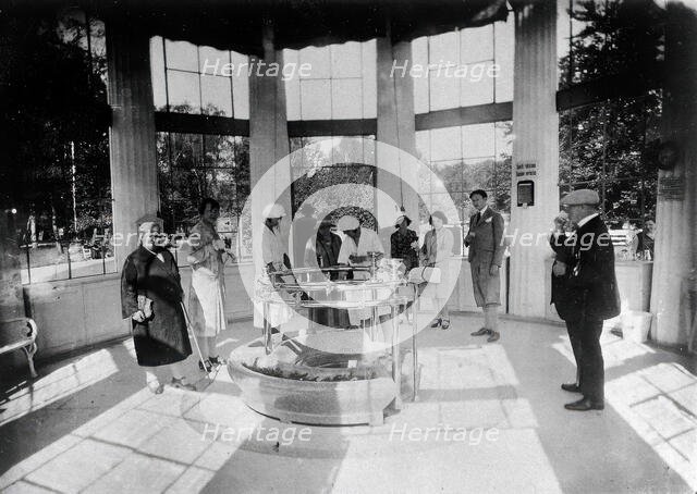 Franzensbad (Frantiskovy Lázne), Czechoslovakia: the interior of the Francis Spring..., c1920s. Creator: Unknown.