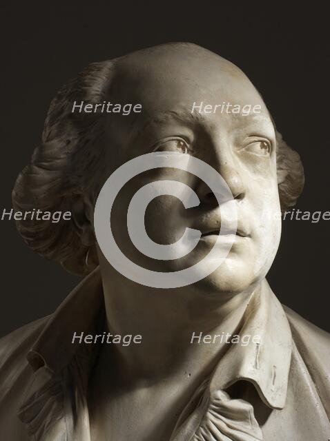 Portrait of Giuseppe Balsamo (called Count Alessandro Cagliostro) (image 2 of 2), c.1786. Creator: Jean-Antoine Houdon.
