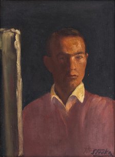 Self-Portrait, around 1925. Creator: Stefan Straka.