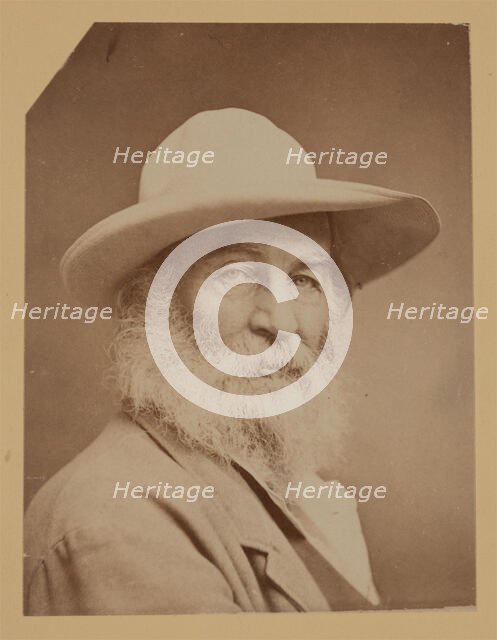 Walt Whitman, between 1870 and 1871. Creator: Unknown.